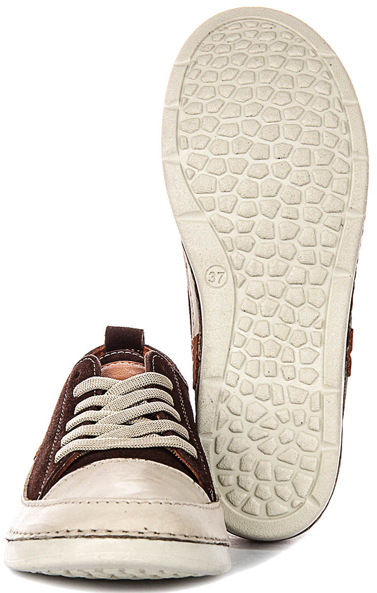 Sammy Suede Cushioned Shoes In Brown