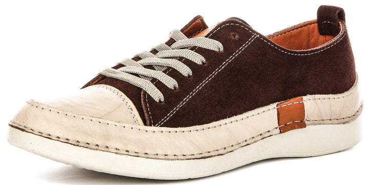 Sammy Suede Cushioned Shoes In Brown