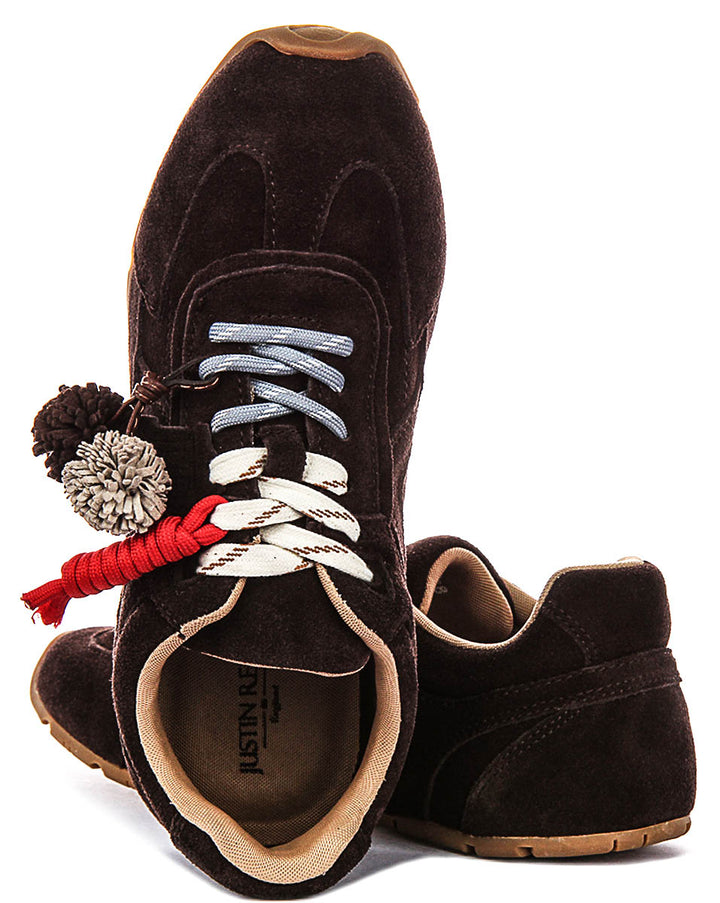 Jodi Low Profile Shoes  In Brown