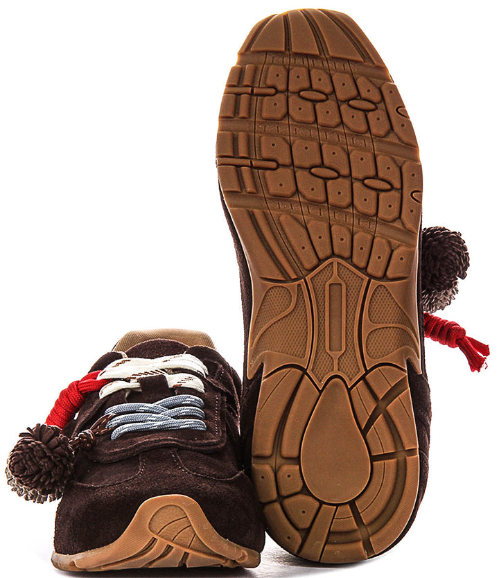 Jodi Low Profile Shoes  In Brown