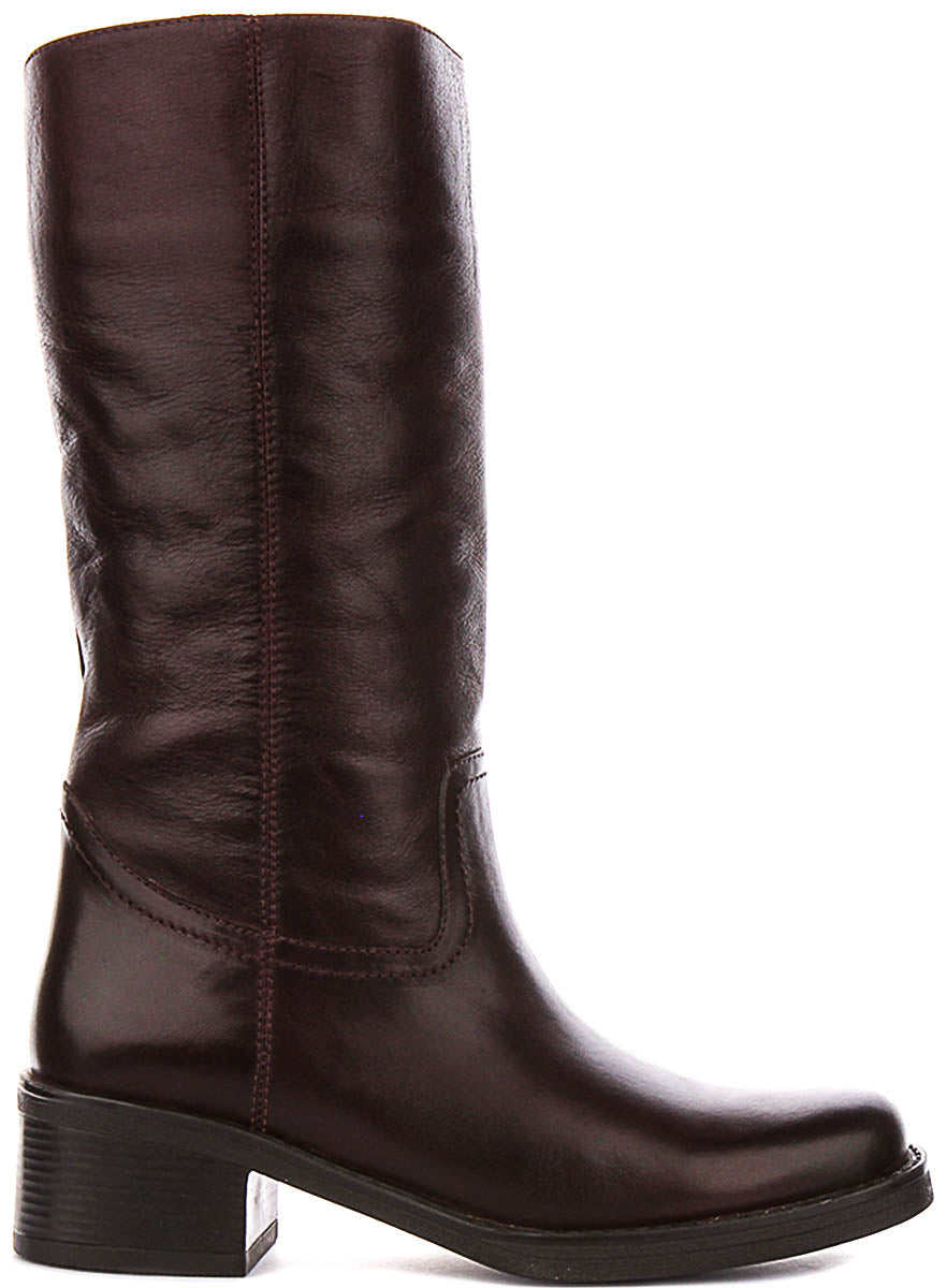 Christine Biker Boot In Brown