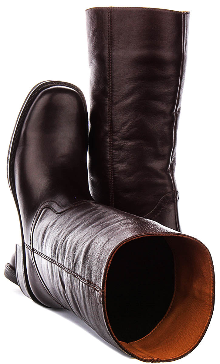 Christine Biker Boot In Brown