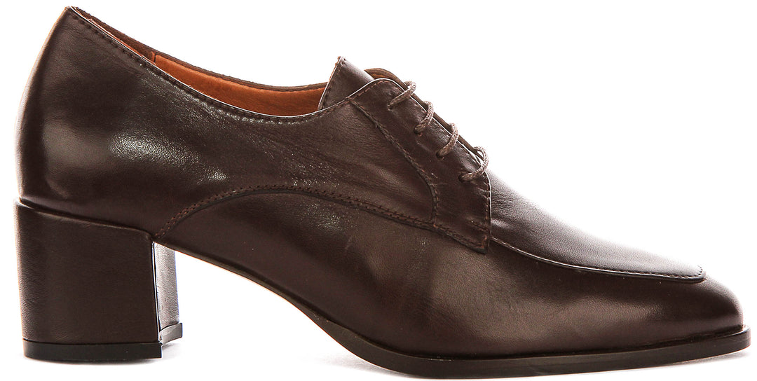 Lynn Heel Shoes In Brown