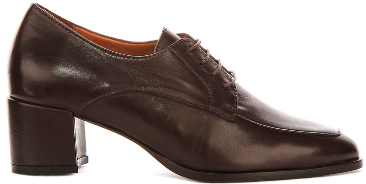 Lynn Heel Shoes In Brown