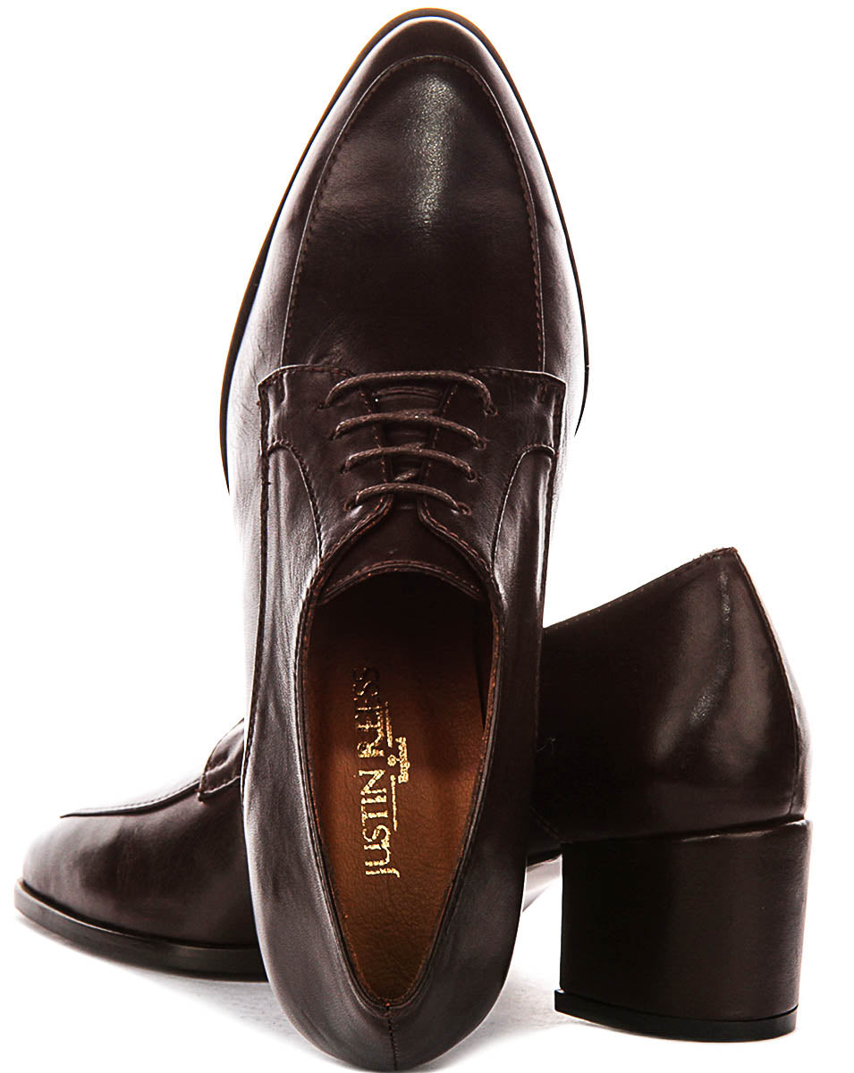 Lynn Heel Shoes In Brown