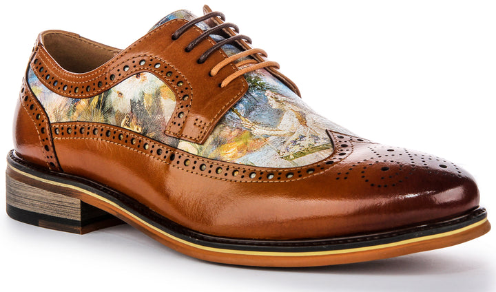 Scott In Brown Leather Brogues