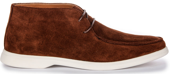 Grant Desert Boots In Brown Suede