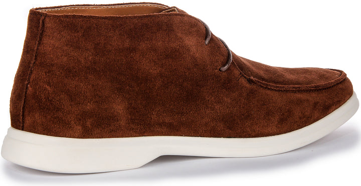 Grant Desert Boots In Brown Suede