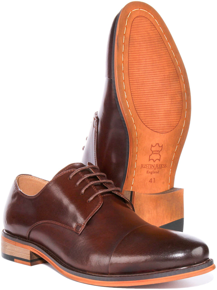 Rick In Dark Brown Oxfords