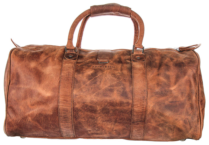 Voyager Lite Duffle Bag In Cognac