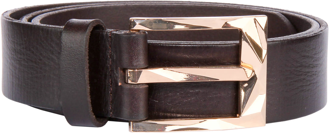 Tim Belts In Dark Brown