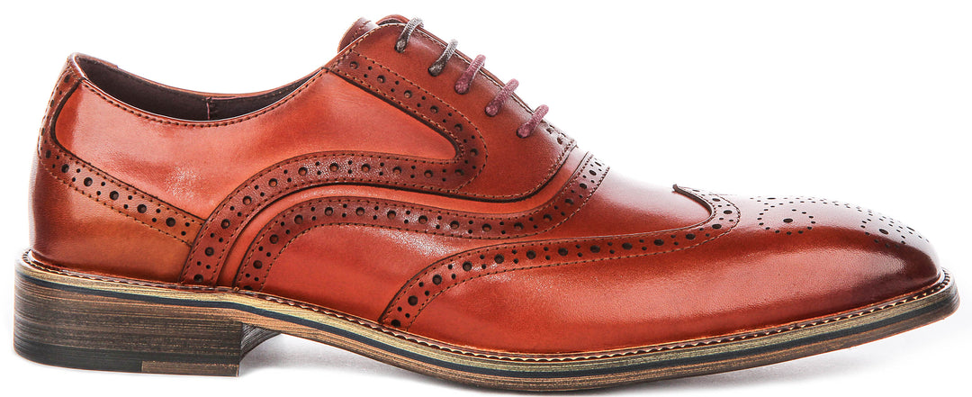 Drake Chisel Toe In Dark Tan