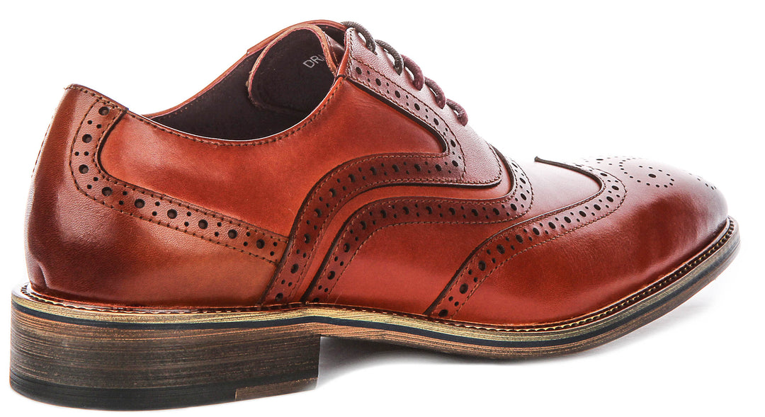 Drake Chisel Toe In Dark Tan