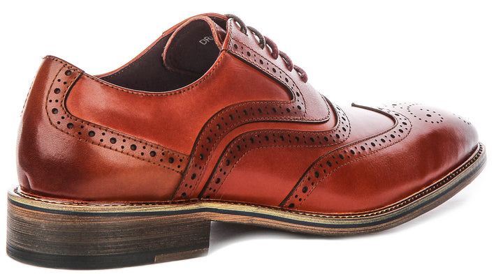 Drake Chisel Toe In Dark Tan