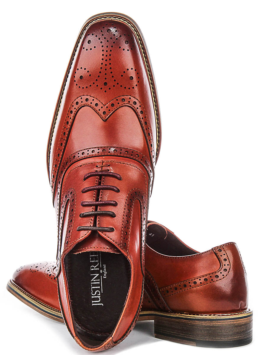 Drake Chisel Toe In Dark Tan