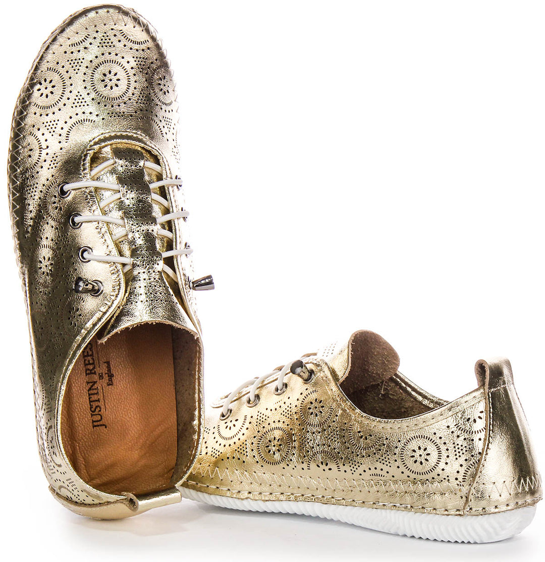 Lacey Comfort Shoes In Gold