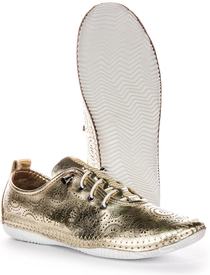 Lacey Comfort Shoes In Gold