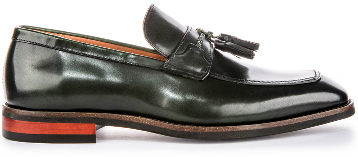 Albie In Green Loafers