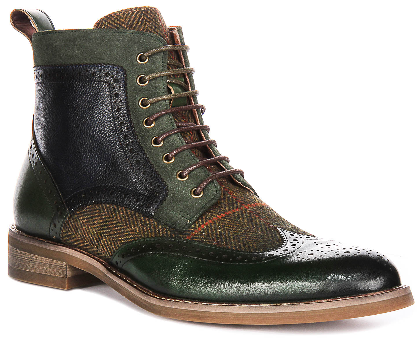 Teddy In Black For Men | Oxford Toe Side Zip Boot – Justin Reess