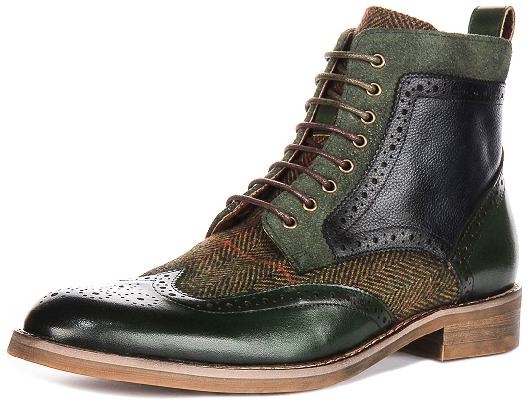 Teddy Rees Teddy In Black For Men | Oxford Toe Side Zip Boot – Justin Reess