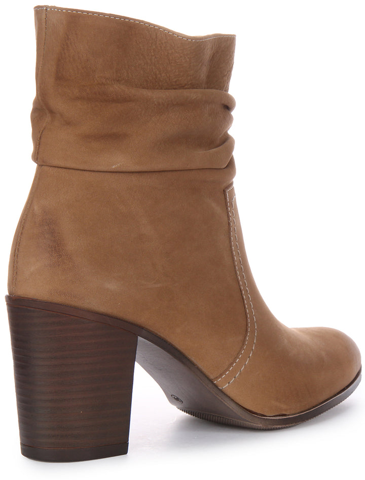Lucy Ankle Boots In Grey