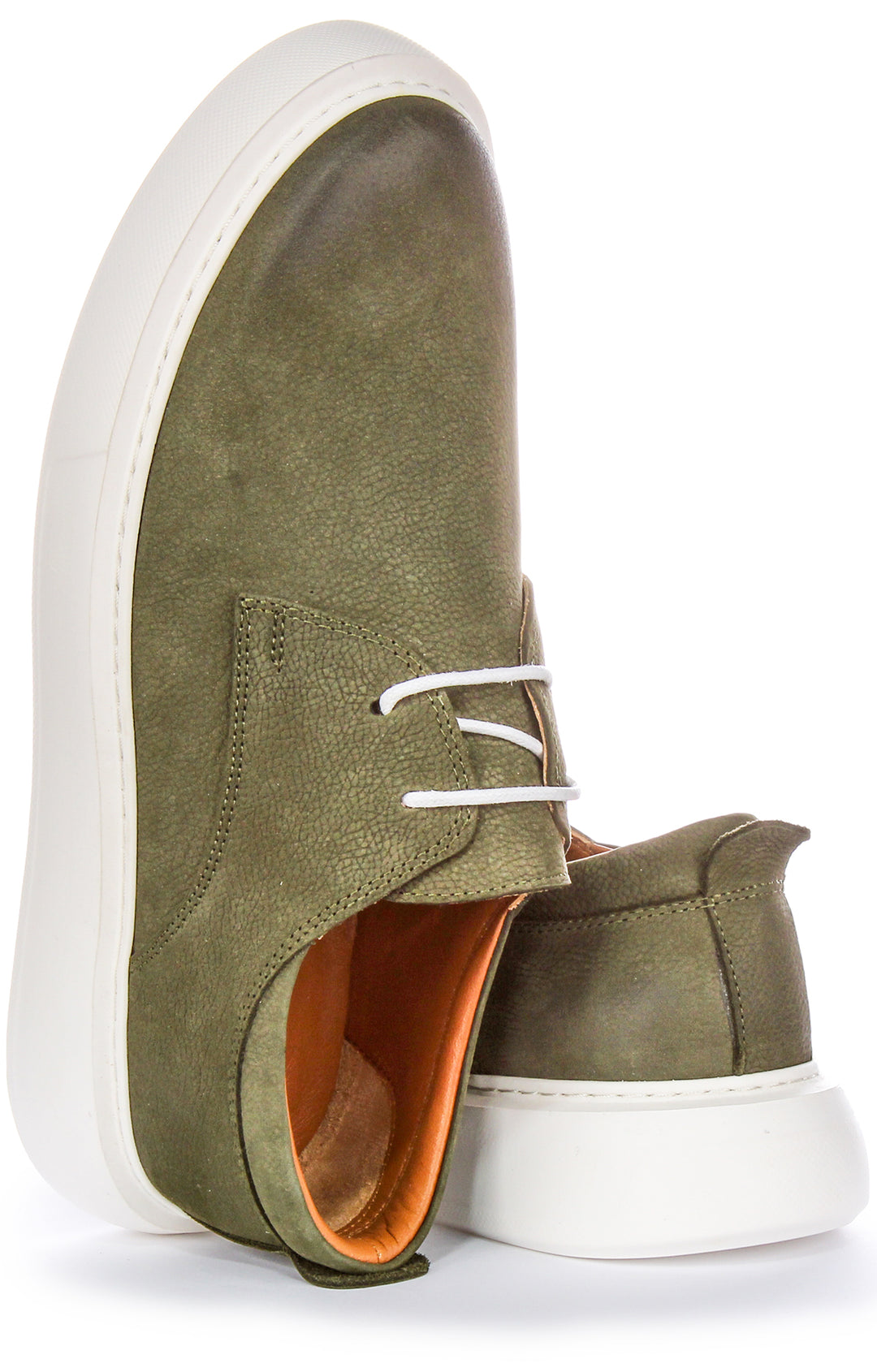 Earl Sneaker In Khaki Green