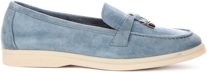 Emma Loafer In Light Blue