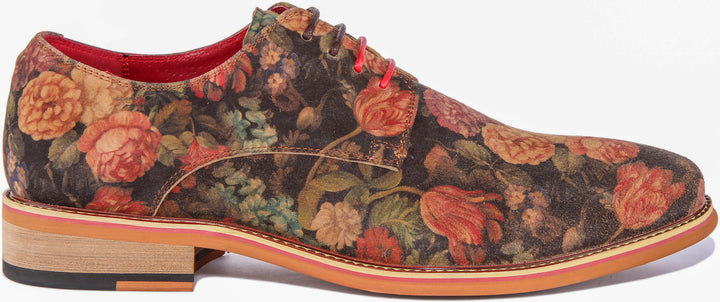 Ben Floral Shoes In Multicolor