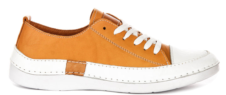 Sammy Trainers In Mustard