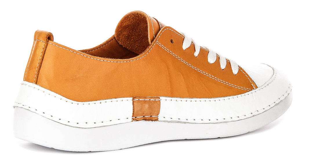 Sammy Trainers In Mustard