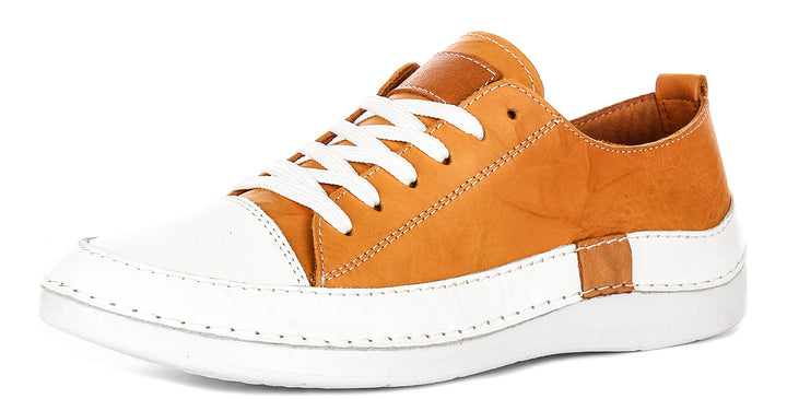 Sammy Trainers In Mustard