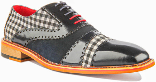 Danny Oxford Shoes In Navy