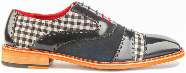Danny Oxford Shoes In Navy
