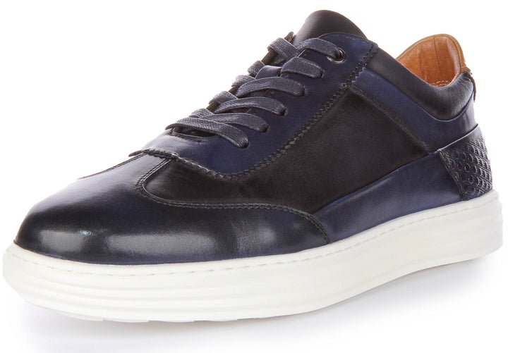 Levent Trainers In Navy