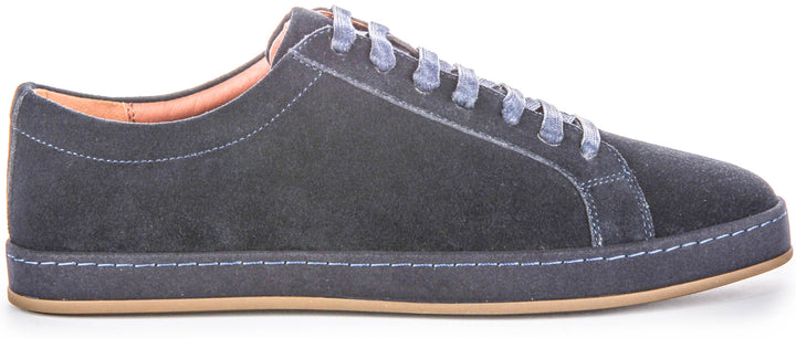 Jude Suede Casual Shoes In Navy