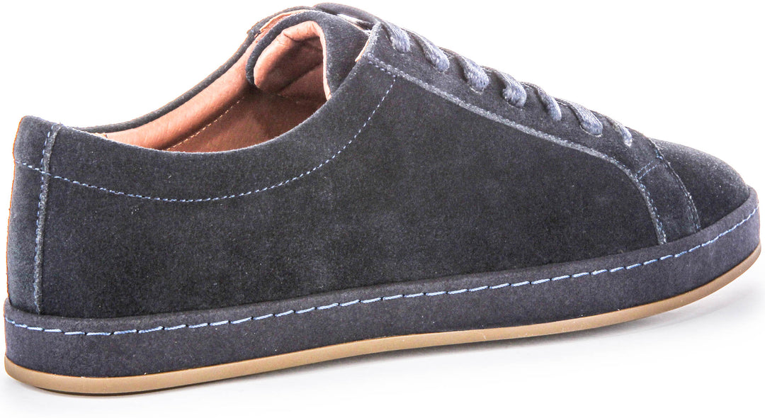 Jude Suede Casual Shoes In Navy