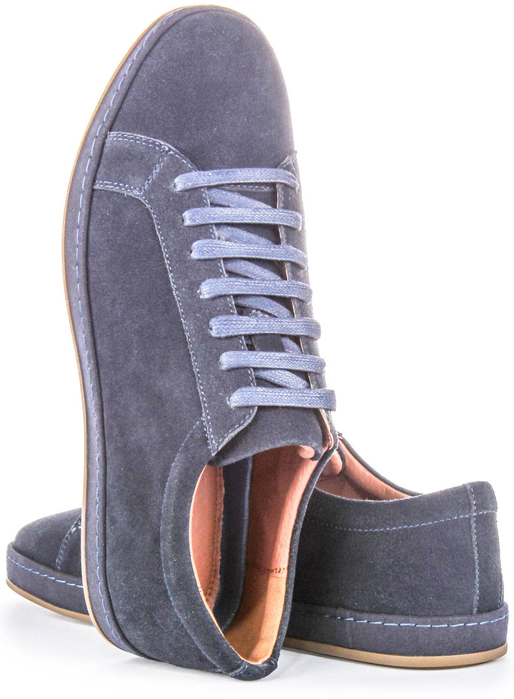 Jude Suede Casual Shoes In Navy