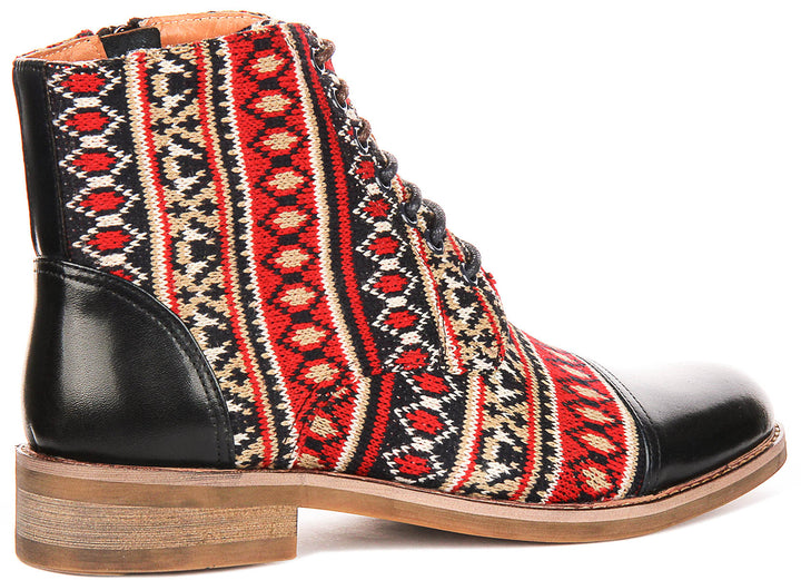 Juan In Navy Oxford Boots