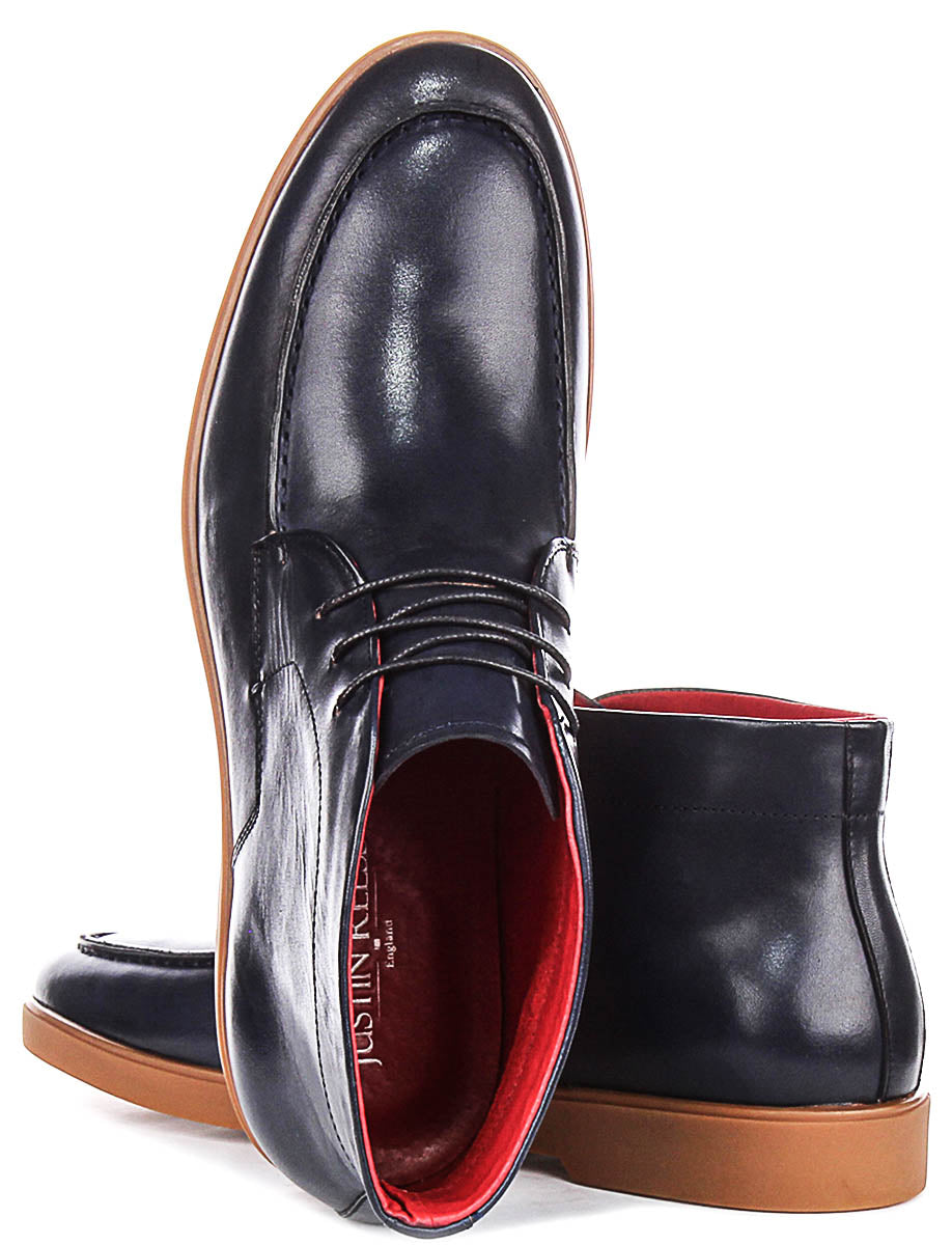 Larry Casual Boot In Navy