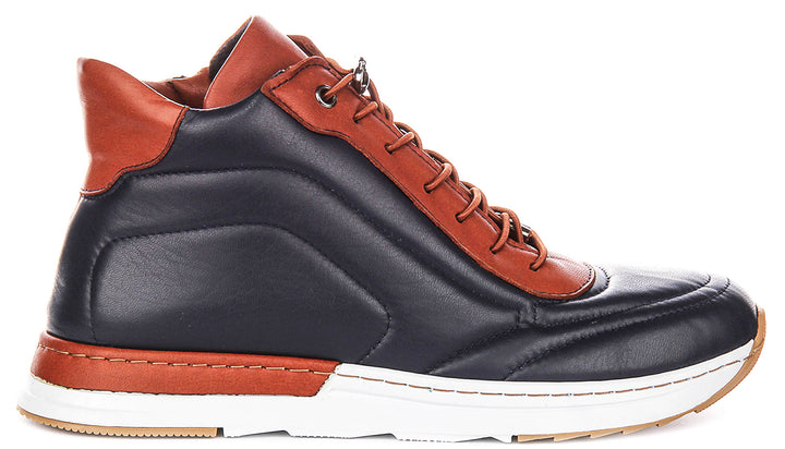 Mckena Hi Top Casual Shoes In Navy