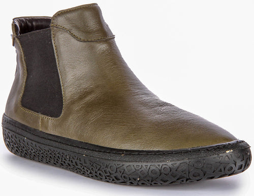 Roxy Chelsea Boots In Olive