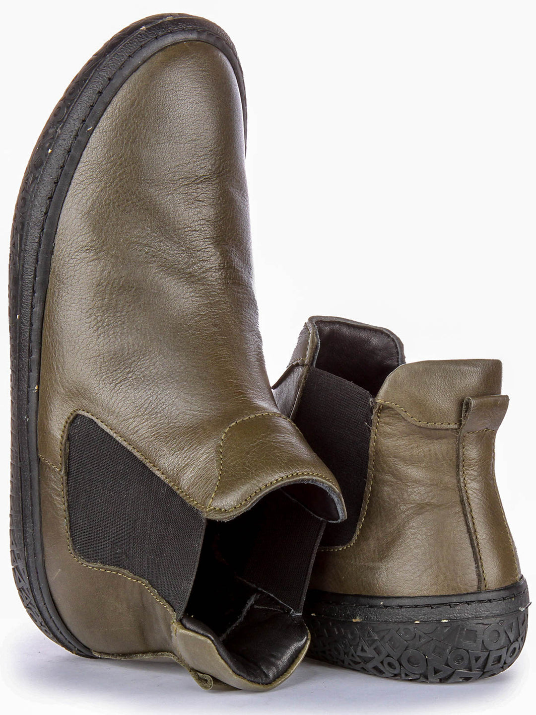 Roxy Chelsea Boots In Olive