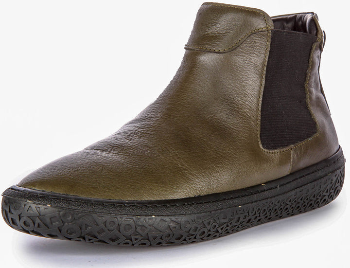 Roxy Chelsea Boots In Olive