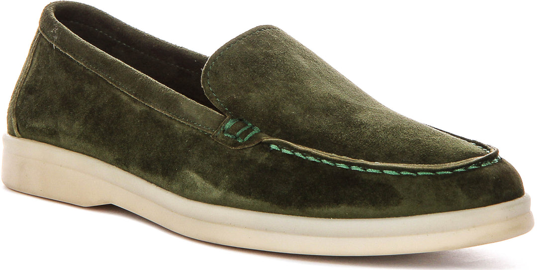 Jenny Soft Loafer In Olive