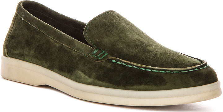 Jenny Soft Loafer In Olive