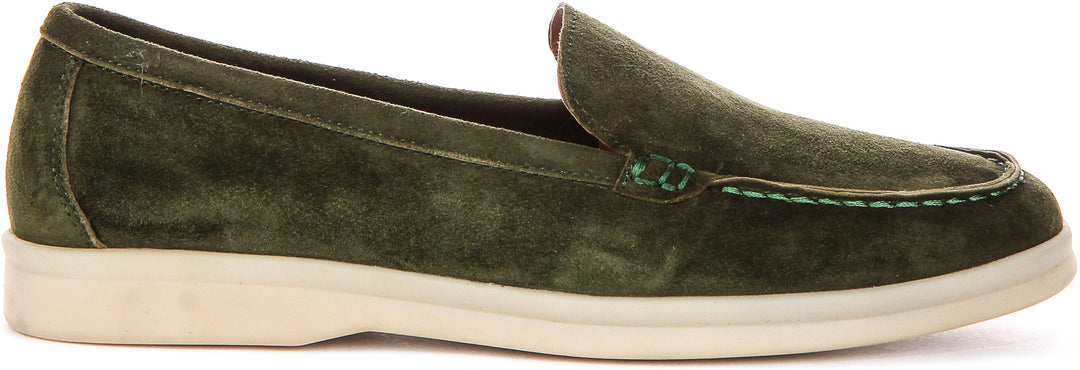 Jenny Soft Loafer In Olive