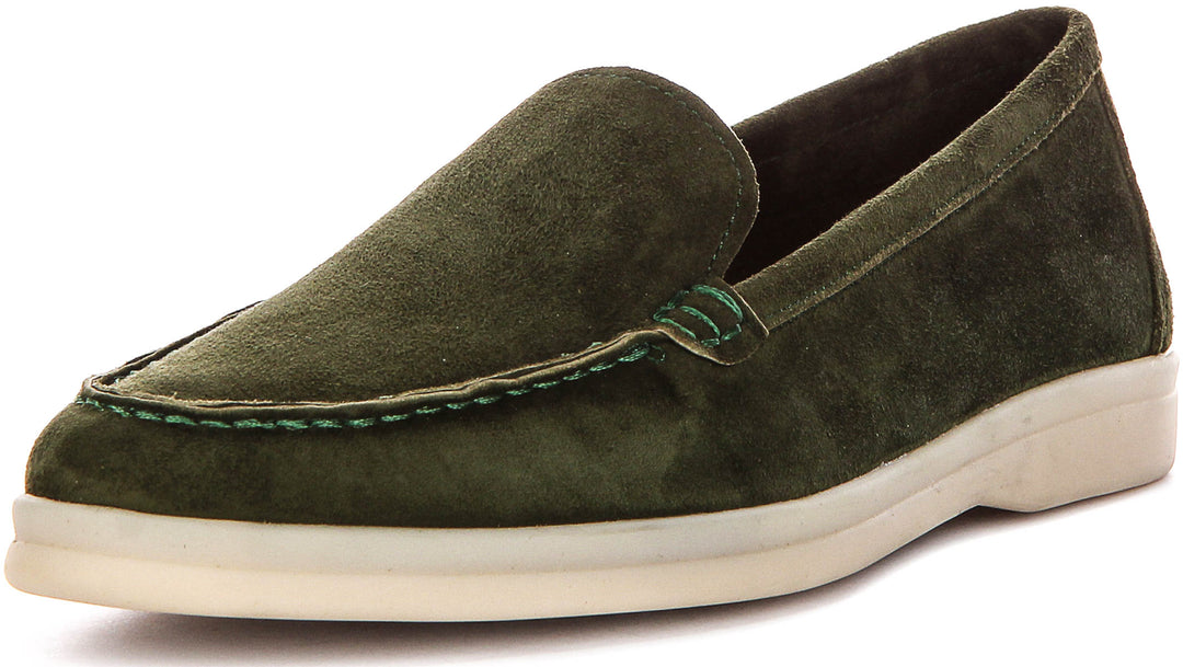 Jenny Soft Loafer In Olive