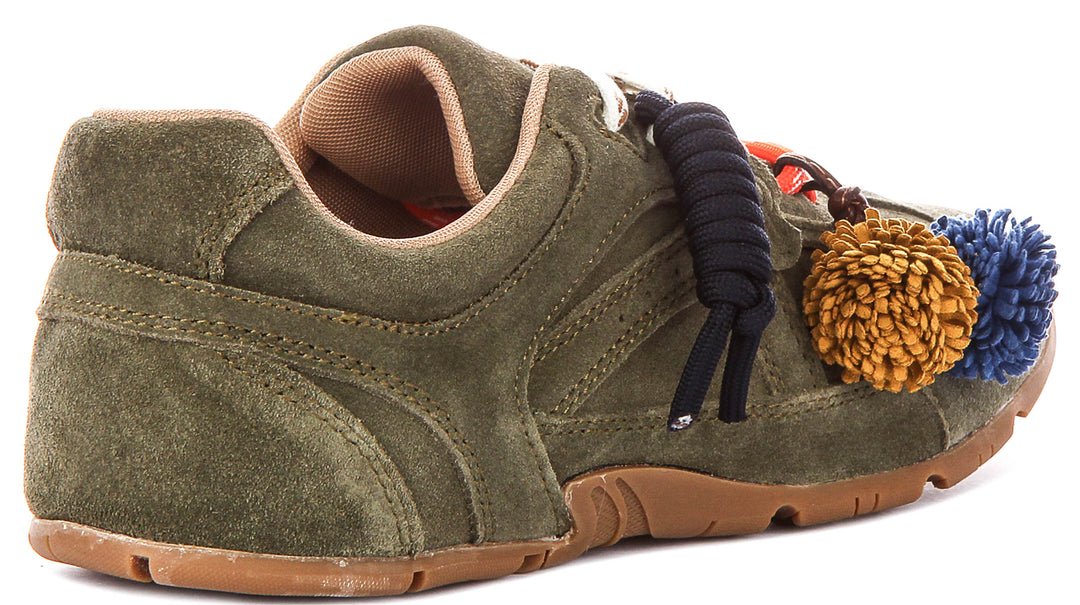 Jodi Low Profile Shoes in Olive