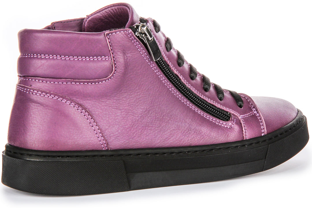 Bexley Comfort Ankle Boots In Purple