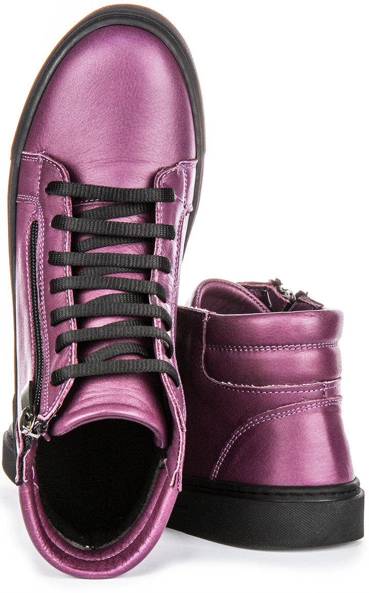 Bexley Comfort Ankle Boots In Purple